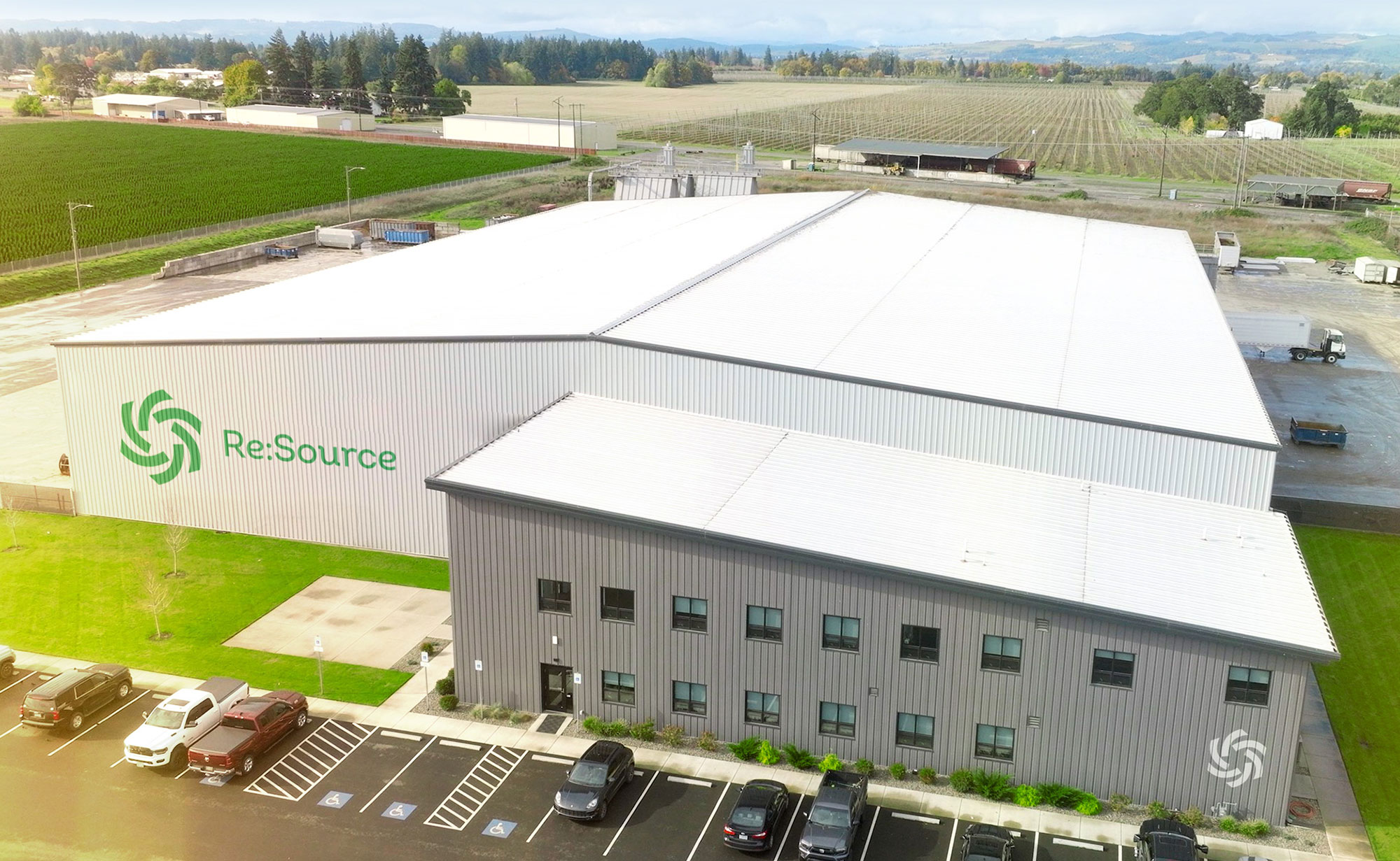 resource facility exterior front above